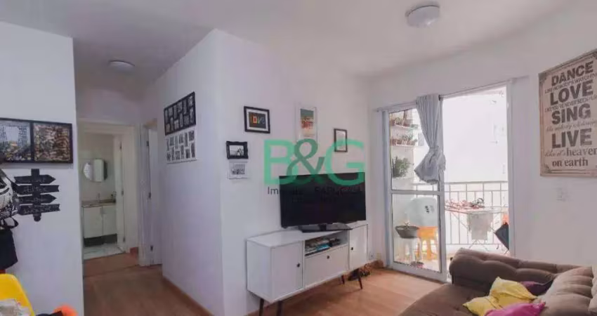 Apartamento com 2 dormitórios à venda, 55 m² por r$ 380.000 - vila prudente - são paulo/sp