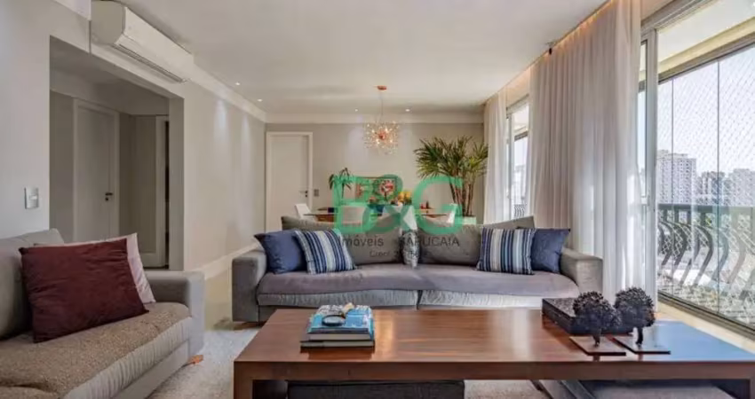 Apartamento com 4 dormitórios à venda, 158 m² por r$ 2.395.000,00 - pompeia - são paulo/sp