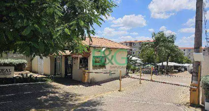 Apartamento com 2 dormitórios à venda, 43 m² por r$ 98.400 - jardim morumbi nova veneza - sumaré/sp