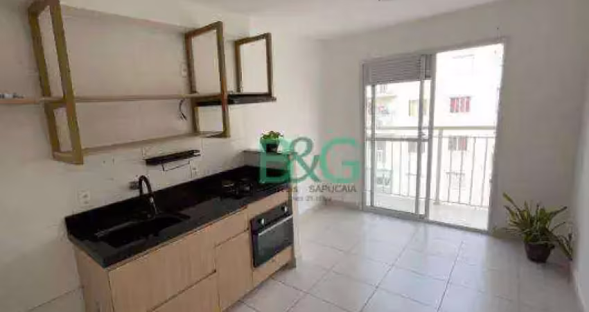 Apartamento com 2 dormitórios à venda, 35 m² por r$ 290.000,00 - mooca - são paulo/sp