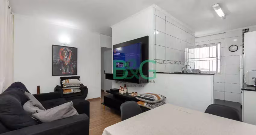 Apartamento com 2 dormitórios à venda, 46 m² por r$ 290.000,00 - vila nova cachoeirinha - são paulo/sp