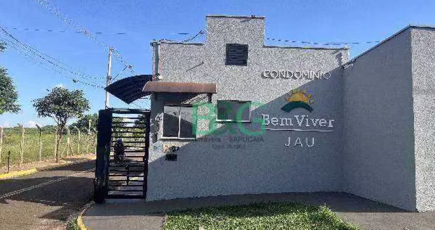 Apartamento com 2 dormitórios à venda, 55 m² por r$ 164.498 - jardim pedro ometto - jaú/sp