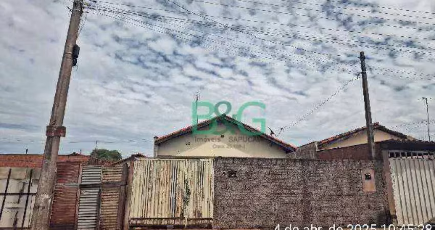 Casa com 2 dormitórios à venda, 160 m² por r$ 87.000 - parque nova alvorada - batatais/sp
