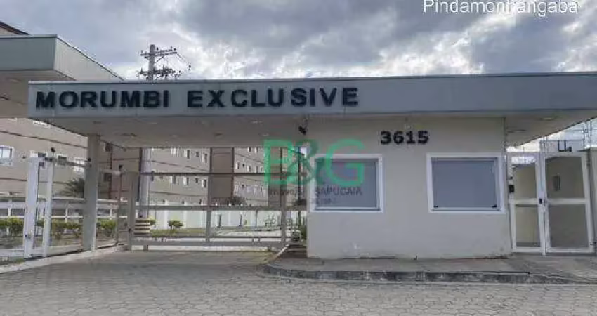 Apartamento com 2 dormitórios à venda, 44 m² por r$ 163.287 - crispim - pindamonhangaba/sp