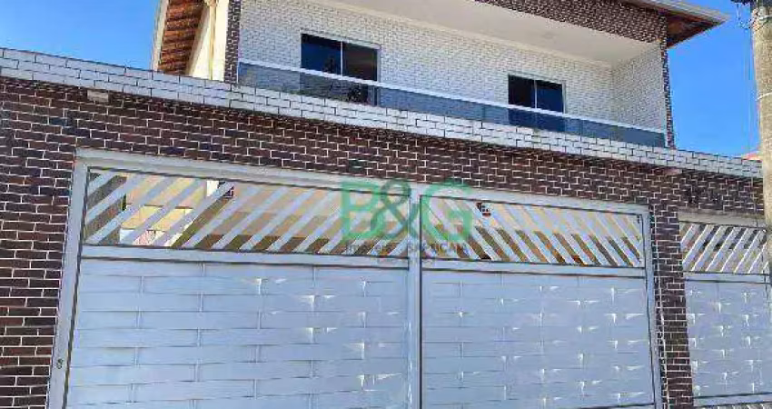 Casa com 2 dormitórios à venda, 39 m² por r$ 274.857 - parque das américas - praia grande/sp