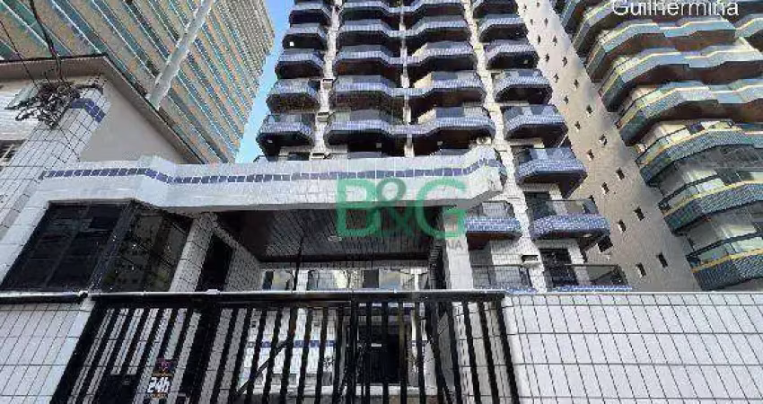 Apartamento com 1 dormitório à venda, 49 m² por r$ 208.629 - vila guilhermina - praia grande/sp