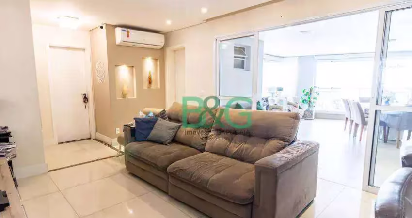 Apartamento com 3 dormitórios à venda, 122 m² por r$ 2.998.000 - mooca - são paulo/sp