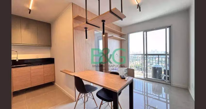 Apartamento com 2 dormitórios à venda, 37 m² por r$ 749.000 - moema - são paulo/sp