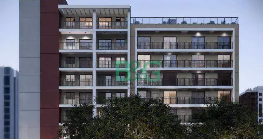 Studio com 1 dormitório à venda, 25 m² por r$ 312.000,00 - vila congonhas - são paulo/sp