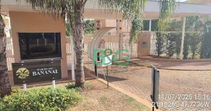 Apartamento com 2 dormitórios à venda, 50 m² por r$ 206.572 - jardim anhangüera - ribeirão preto/sp