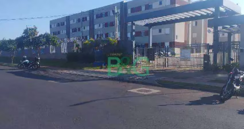 Apartamento à venda, 43 m² por r$ 111.741,46 - jardim brasil (vila xavier) - araraquara/sp