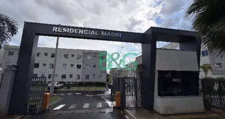 Apartamento à venda, 39 m² por r$ 108.645,67 - jardim califórnia - marília/sp