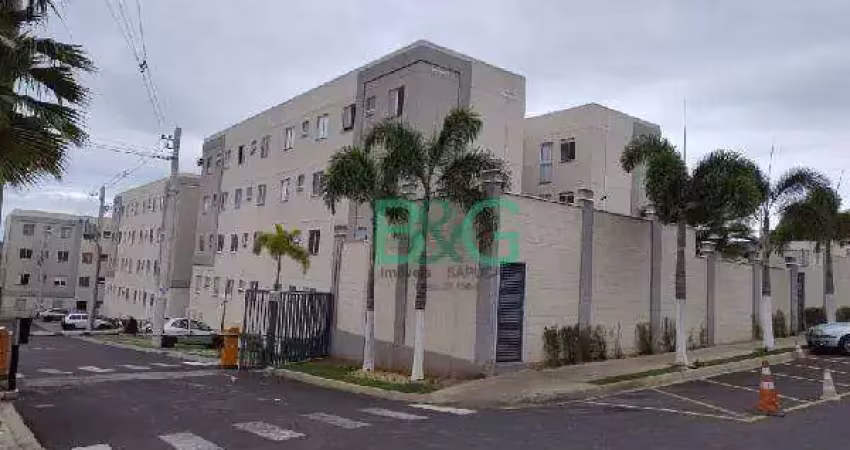 Apartamento à venda, 39 m² por r$ 128.569,55 - jardim califórnia - marília/sp
