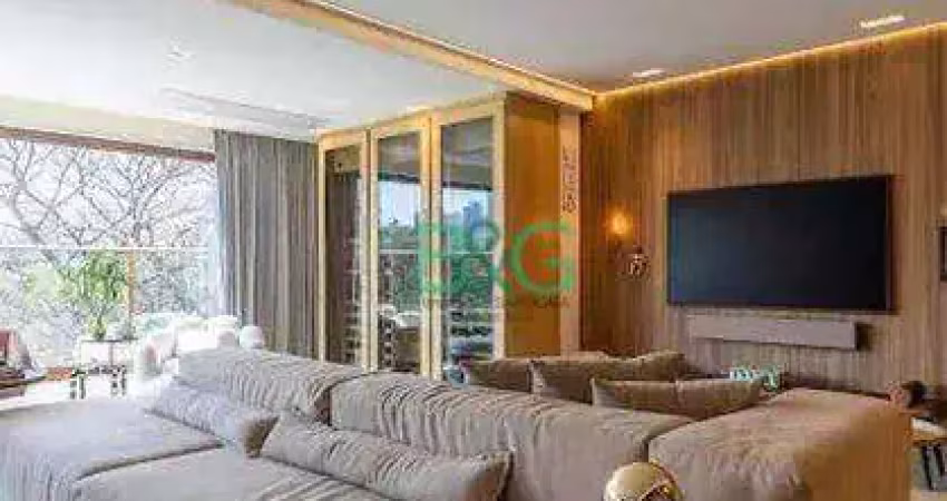 Apartamento com 2 dormitórios à venda, 142 m² por r$ 4.099.000,00 - campo belo - são paulo/sp