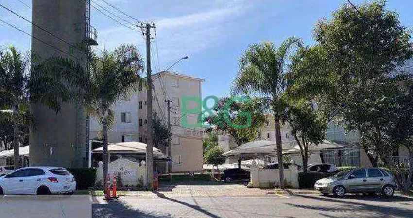 Apartamento com 2 dormitórios à venda, 56 m² por r$ 183.000 - parque villa flores - sumaré/sp