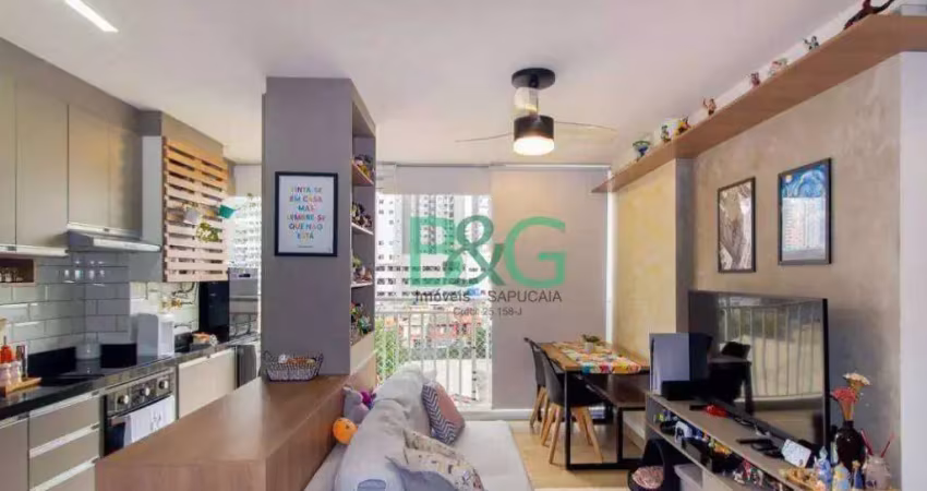 Apartamento com 2 dormitórios à venda, 44 m² por r$ 414.000 - vila prudente zona leste - são paulo/sp