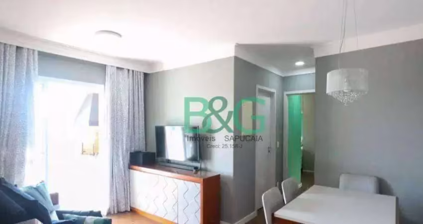 Apartamento com 2 dormitórios à venda, 61 m² por r$ 598.000 - fundação - são caetano do sul/sp
