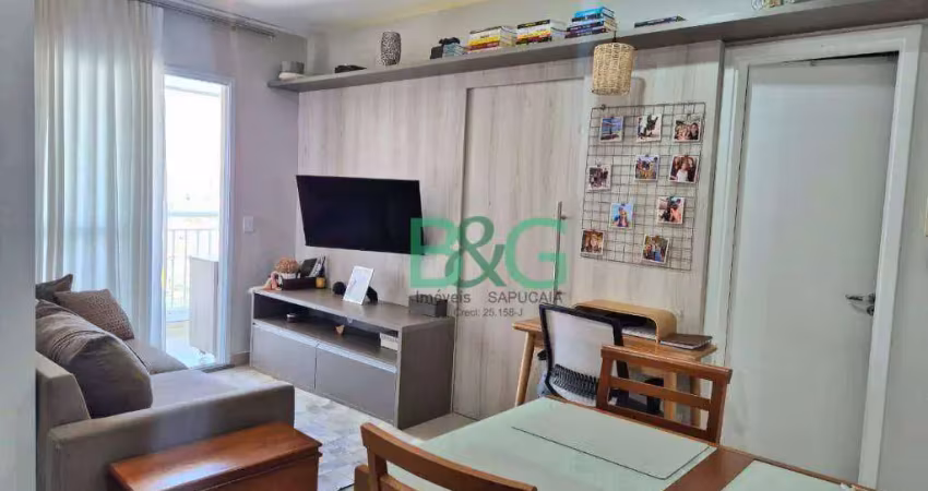 Apartamento com 1 dormitório à venda, 40 m² por r$ 450.000 - mooca - são paulo/sp