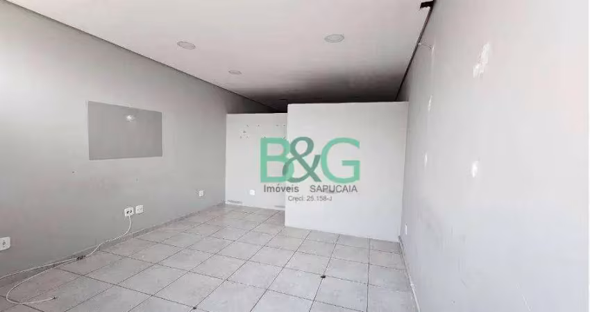Sala para alugar, 38 m² por r$ 2.060,00/mês - vila marieta - são paulo/sp