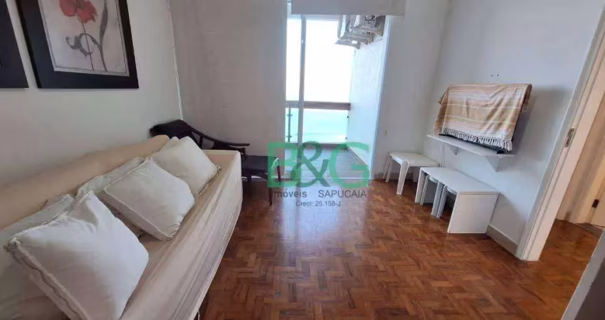 Apartamento com 2 dormitórios à venda, 110 m² por r$ 800.000,00 - barra funda - guarujá/sp