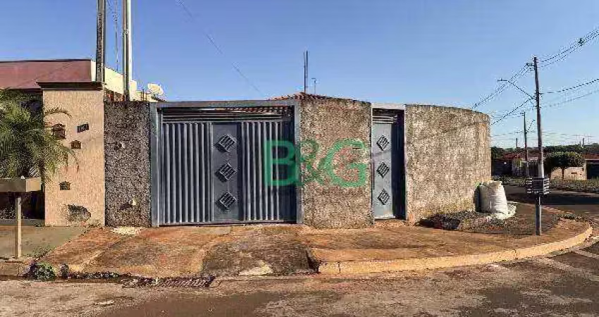 Casa com 2 dormitórios à venda, 51 m² por r$ 103.800 - centro - viradouro/são paulo