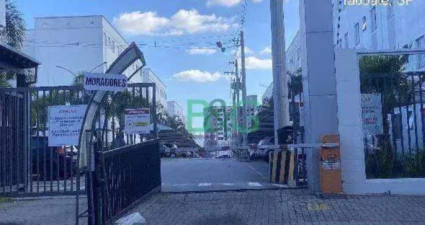 Apartamento com 2 dormitórios à venda, 44 m² por r$ 120.710 - jardim gurilândia - taubaté/sp