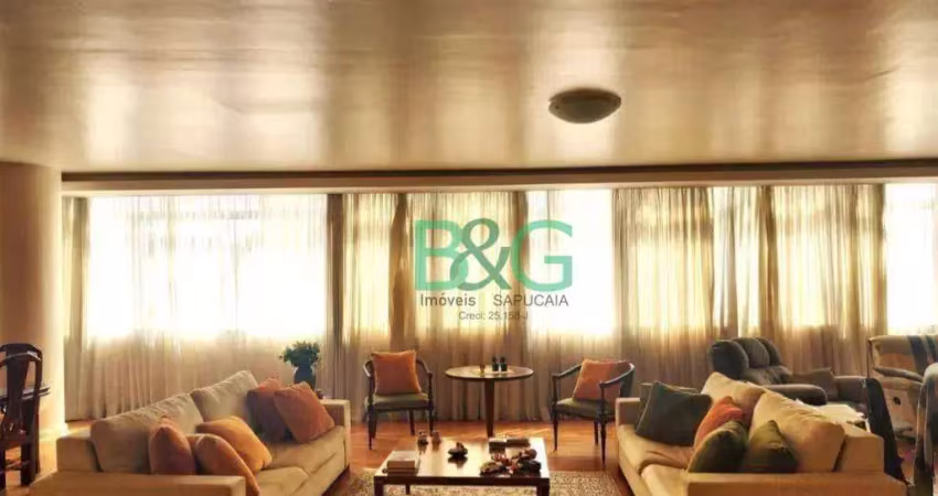 Apartamento com 3 dormitórios à venda, 270 m² por r$ 3.299.000 - santa cecília - são paulo/sp