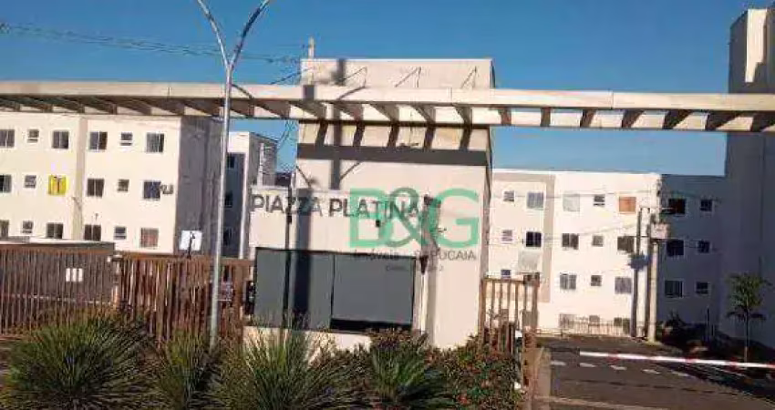 Apartamento com 2 dormitórios à venda, 39 m² por r$ 152.114 - jardim parque jupiá - piracicaba/sp