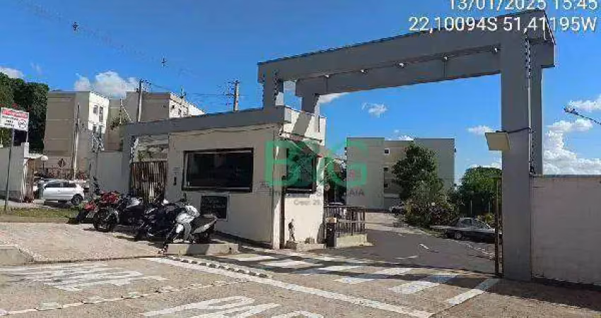 Apartamento com 2 dormitórios à venda, 39 m² por r$ 143.345 - jardim américa - presidente prudente/sp