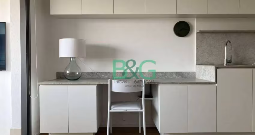 Studio com 1 dormitório à venda, 28 m² por r$ 470.000,00 - indianópolis - são paulo/sp