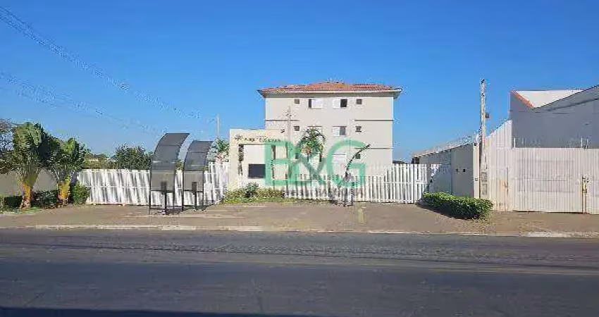 Apartamento com 2 dormitórios à venda, 44 m² por r$ 131.842 - jardim fantinato - mogi guaçu/sp