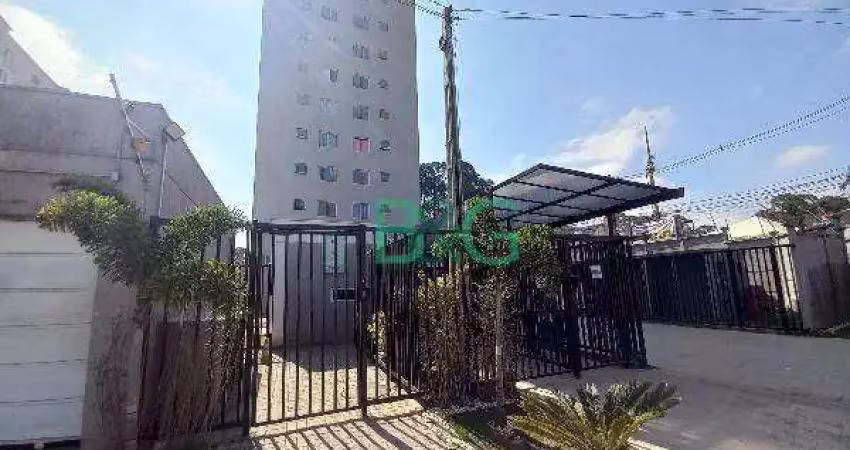 Apartamento com 2 dormitórios à venda, 40 m² por r$ 157.778,84 - jardim gilda maria - são paulo/sp