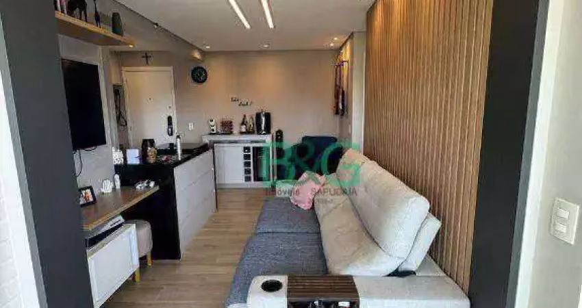 Apartamento com 2 dormitórios, 67 m² - venda por r$ 890.000,00 ou aluguel por r$ 6.300,00/mês - belém - são paulo/sp