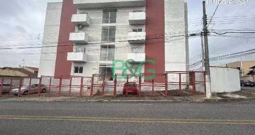Apartamento com 2 dormitórios à venda, 59 m² por r$ 133.407 - piracangaguá - taubaté/são paulo