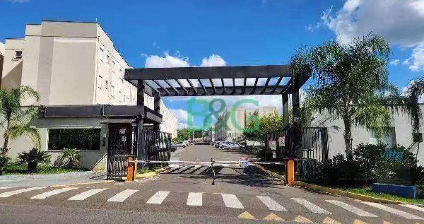 Apartamento com 2 dormitórios à venda, 45 m² por r$ 164.783 - jardim itapuã - piracicaba/sp