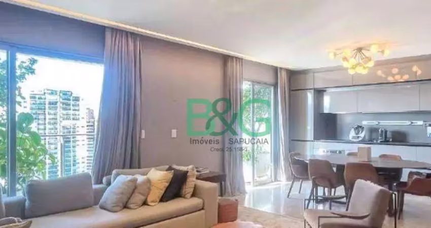 Apartamento com 1 dormitório à venda, 192 m² por r$ 4.699.000 - moema pássaros - são paulo/sp