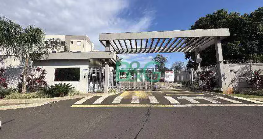 Apartamento com 2 dormitórios à venda, 43 m² por r$ 164.149 - jardim residencial paraíso - araraquara/sp