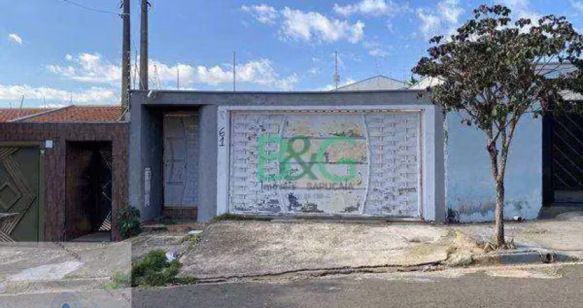 Casa com 2 dormitórios à venda, 52 m² por r$ 210.797 - jardim san marino - santa bárbara d'oeste/sp