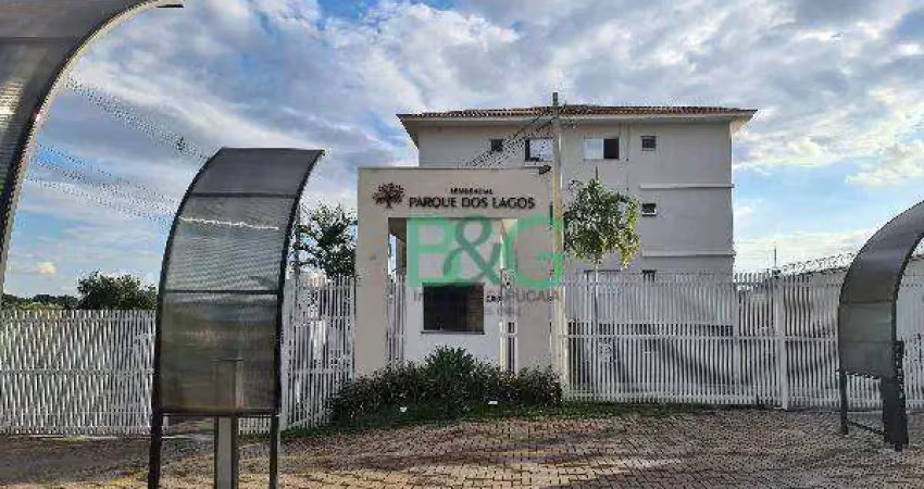 Apartamento com 2 dormitórios à venda, 44 m² por r$ 146.215 - jardim fantinato - mogi guaçu/sp