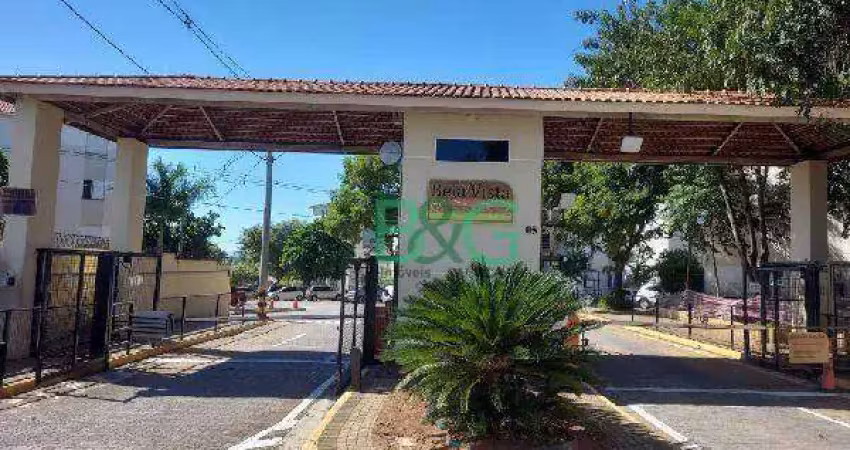 Apartamento com 2 dormitórios à venda, 48 m² por r$ 104.400 - jardim santa terezinha nova veneza - sumaré/sp