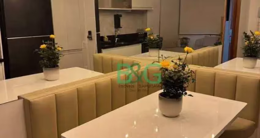 Apartamento com 1 dormitório para alugar, 32 m² por r$ 3.637/mês - vila gumercindo - são paulo/sp