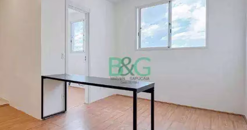 Apartamento com 2 dormitórios à venda, 36 m² por r$ 389.000 - mooca - são paulo/são paulo