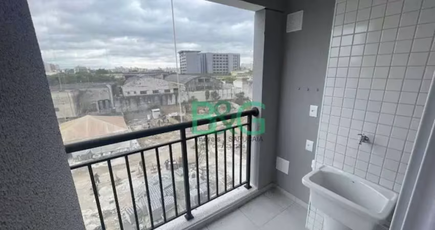 Apartamento com 2 dormitórios à venda, 41 m² por r$ 451.000 - lapa - são paulo/sp