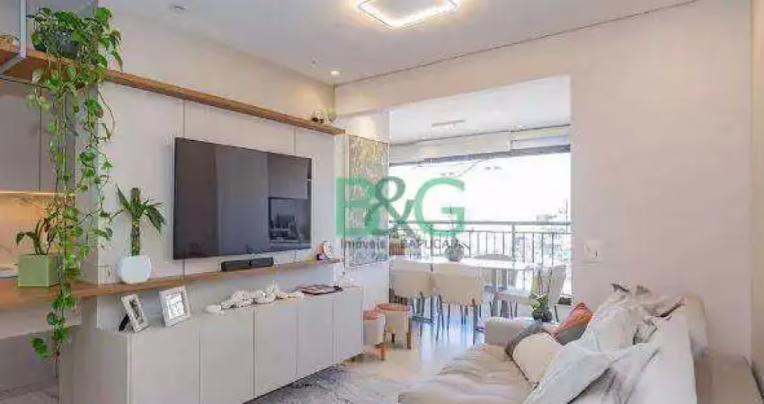 Apartamento com 2 dormitórios à venda, 72 m² por r$ 1.130.000,00 - ipiranga - são paulo/sp