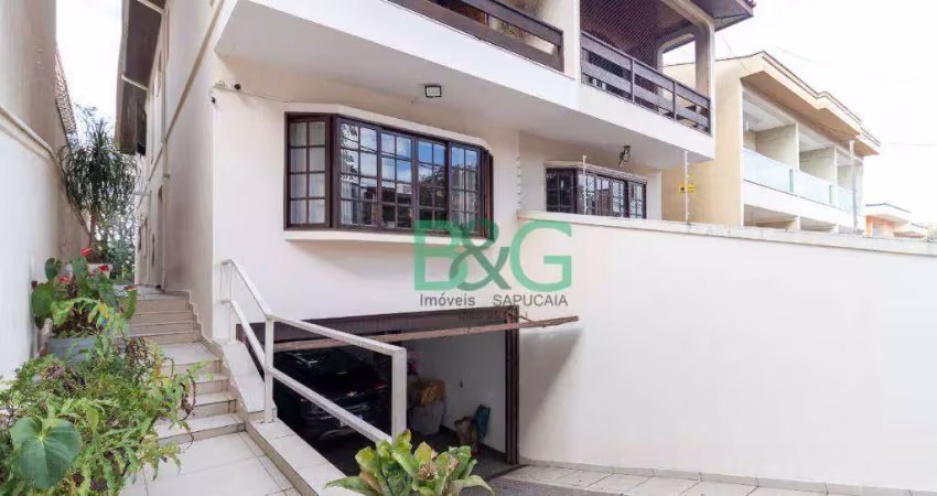 Sobrado com 3 dormitórios, 273 m² - venda por r$ 1.250.000,00 ou aluguel por r$ 5.934,20/mês - jardim regina - são paulo/sp