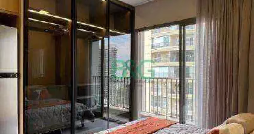 Apartamento com 1 dormitório à venda, 25 m² por r$ 665.000,00 - moema pássaros - são paulo/sp