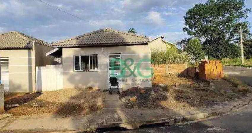Casa com 2 dormitórios à venda, 44 m² por r$ 105.644 - aeroporto - araçatuba/são paulo