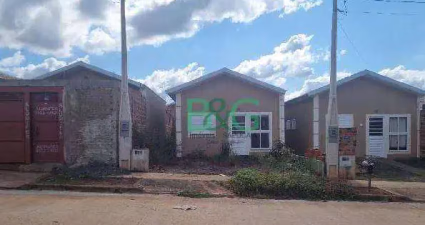 Casa com 2 dormitórios à venda, 49 m² por r$ 147.626 - residencial paquerê - araçatuba/são paulo