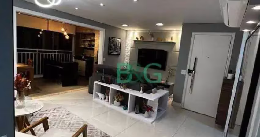 Apartamento com 3 dormitórios à venda, 110 m² por r$ 1.275.000 - vila leonor - guarulhos/sp