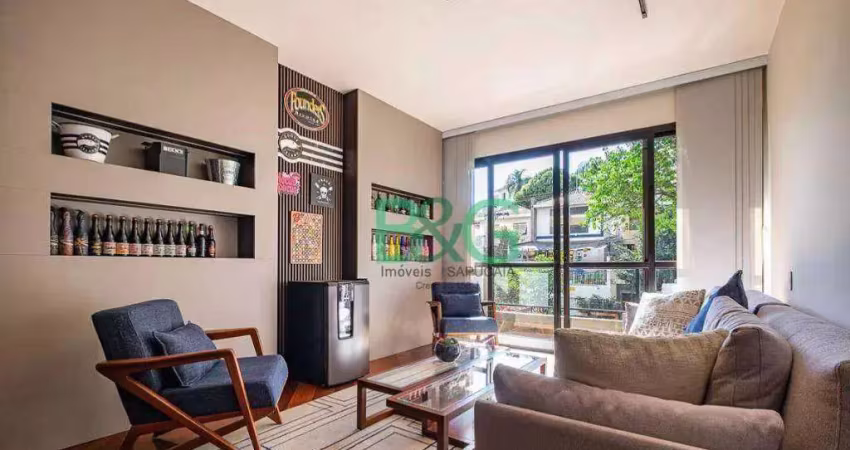 Apartamento com 3 dormitórios à venda, 133 m² por r$ 1.849.000 - jardim das bandeiras - são paulo/sp
